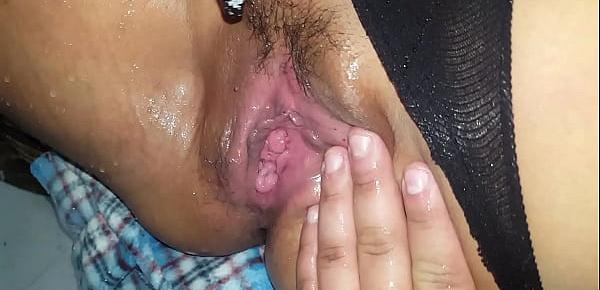  BBW Biggest squirt is licking